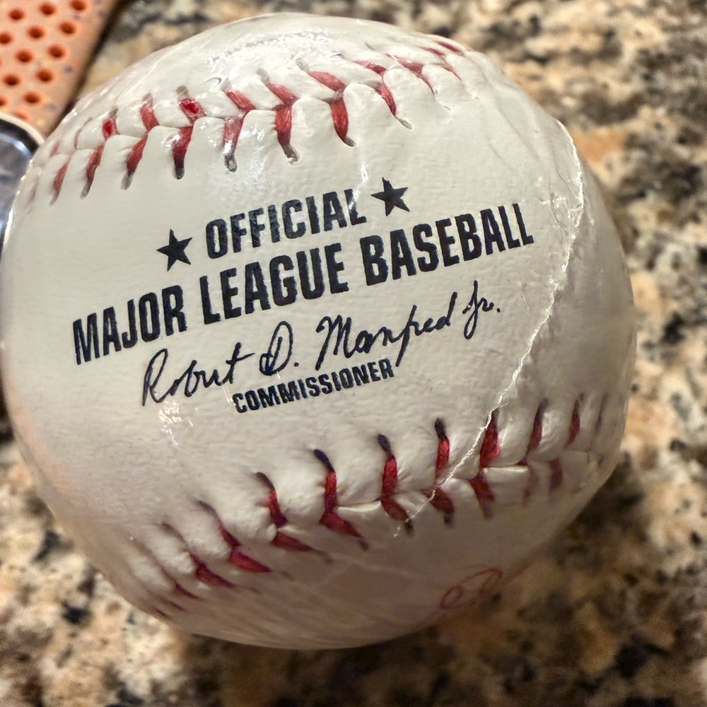 Rawlings Baseball with Red Stitching